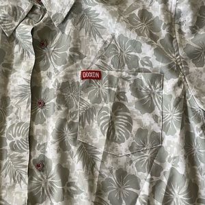 Dixxon Hawaiian Party Shirt, Size Large